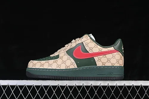 All categories Nk Air Force 1 Air Force series Nk Air Force 1 Low Air Force low-top Nike Air Force 1'07 Low Gucci joint pattern red hook Air Force 1 low-top casual sneakers XL1979-121